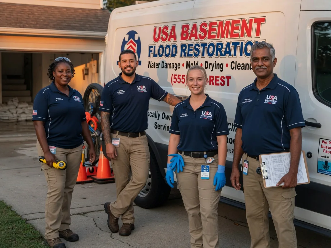 Basement Flood Cleanup company in Crawford, MS